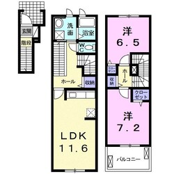 CottonHills Ⅱの物件間取画像